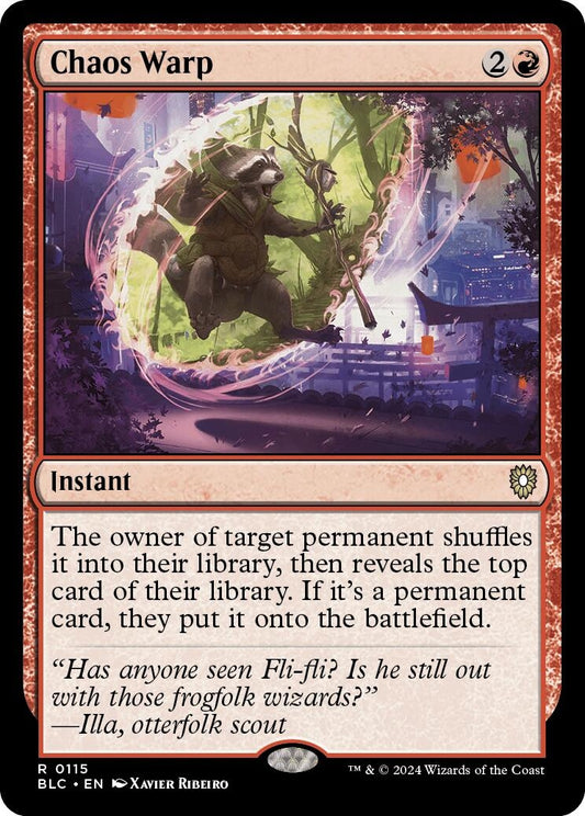 Chaos Warp (115) (BLC)