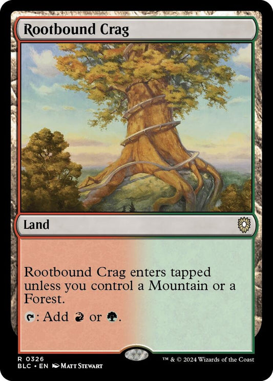 Rootbound Crag (326) (BLC)