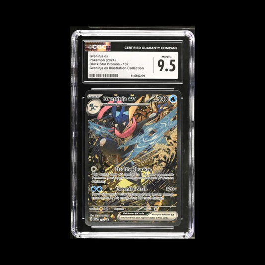 Pokemon Slab Greninja EX 132 CGC 9.5 Mint+ 2024