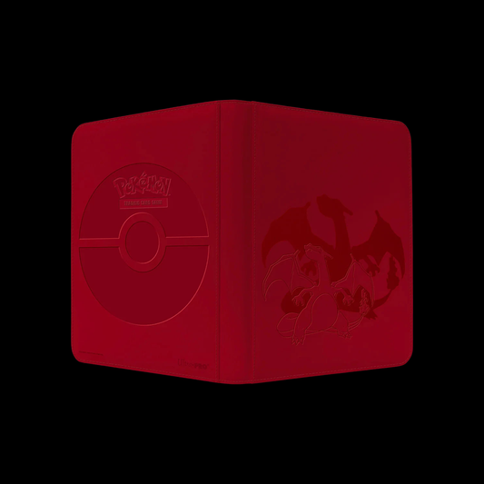 Ultra Pro Zippered Binder Pokemon Charizard 9 Pocket 360x Cards