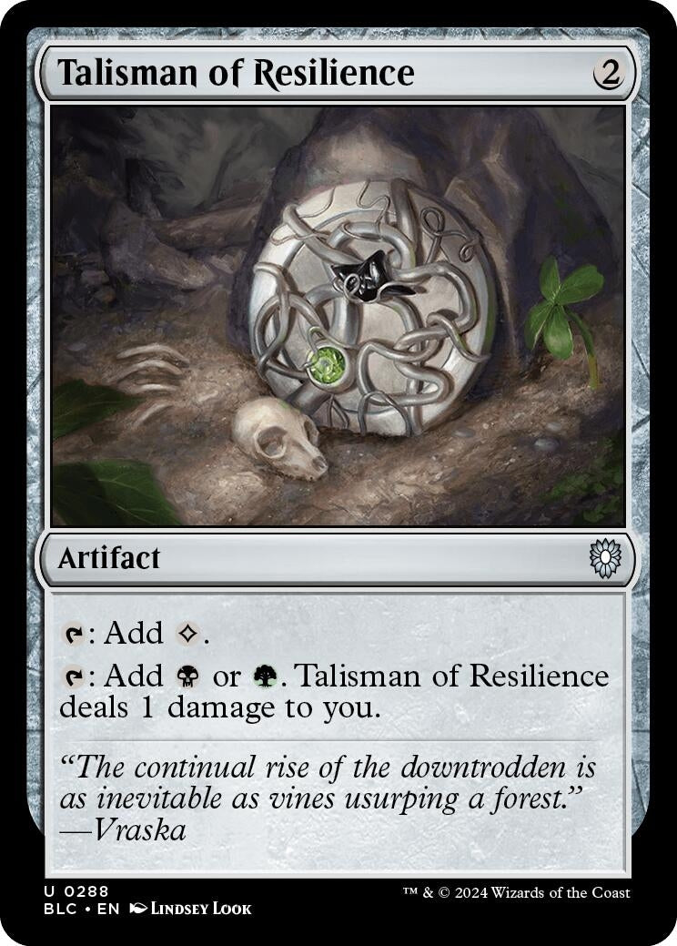 Talisman of Resilience (288) (BLC)