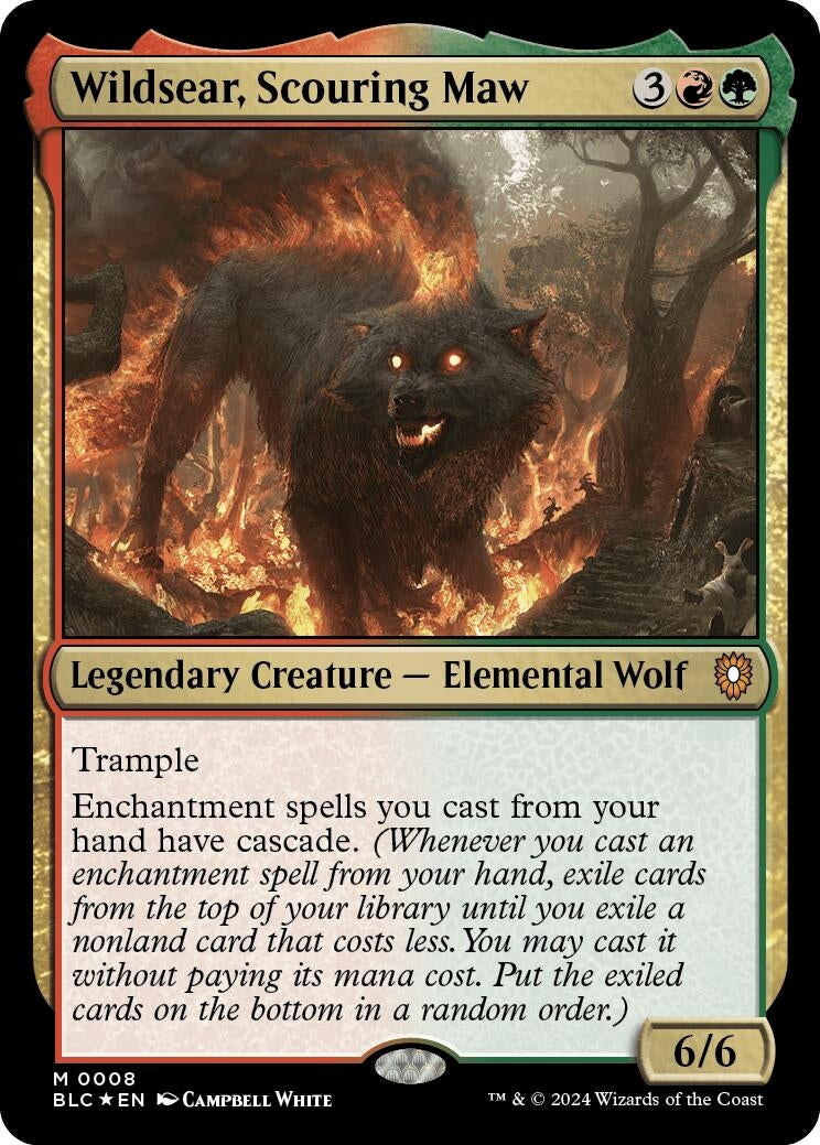 Wildsear, Scouring Maw (8) (BLC)
