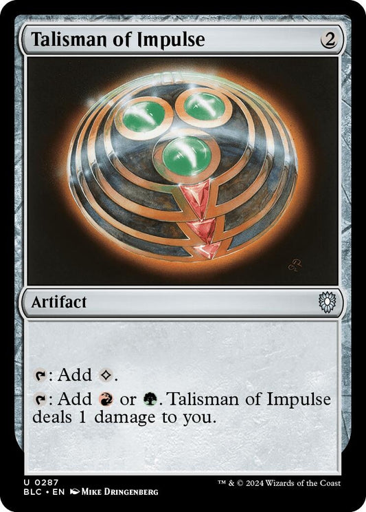 Talisman of Impulse (287) (BLC)