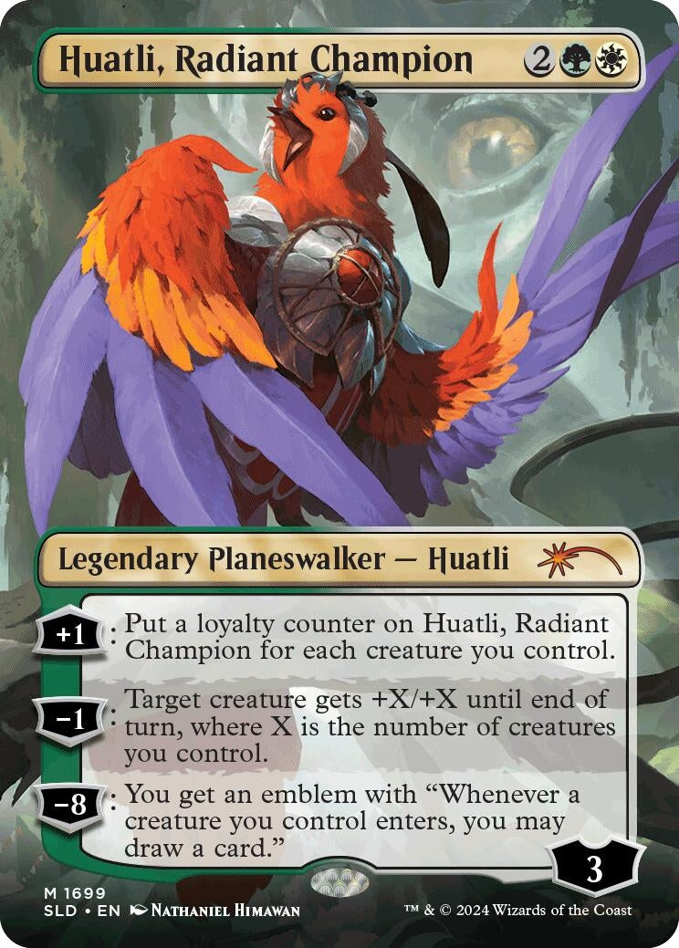 Huatli, Radiant Champion (1699) (SLD)