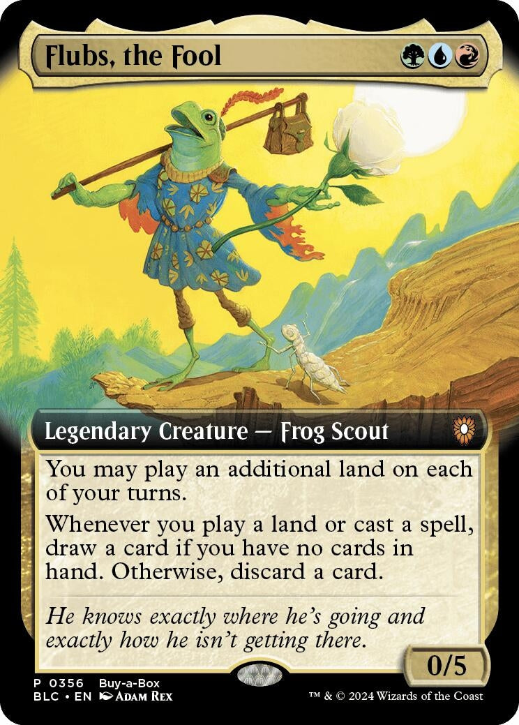 Flubs, the Fool (Extended Art) (356) (BABP)