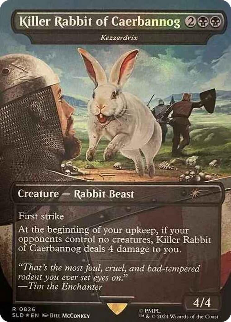 Killer Rabbit of Caerbannog - Kezzerdrix (826) (SLD)