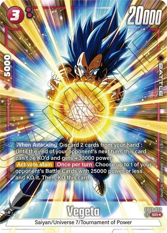 Vegeta - FB03-020 (Alternate Art) (FB03-020) (FB03)