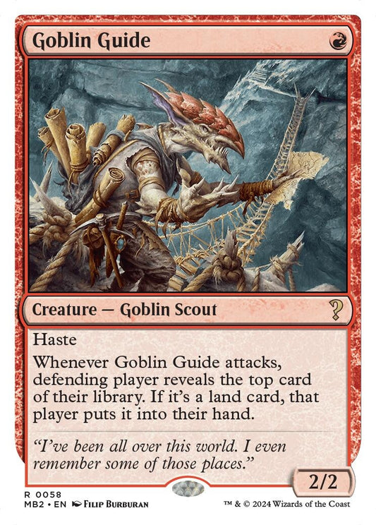 Goblin Guide (White Border) (58) (MB2)