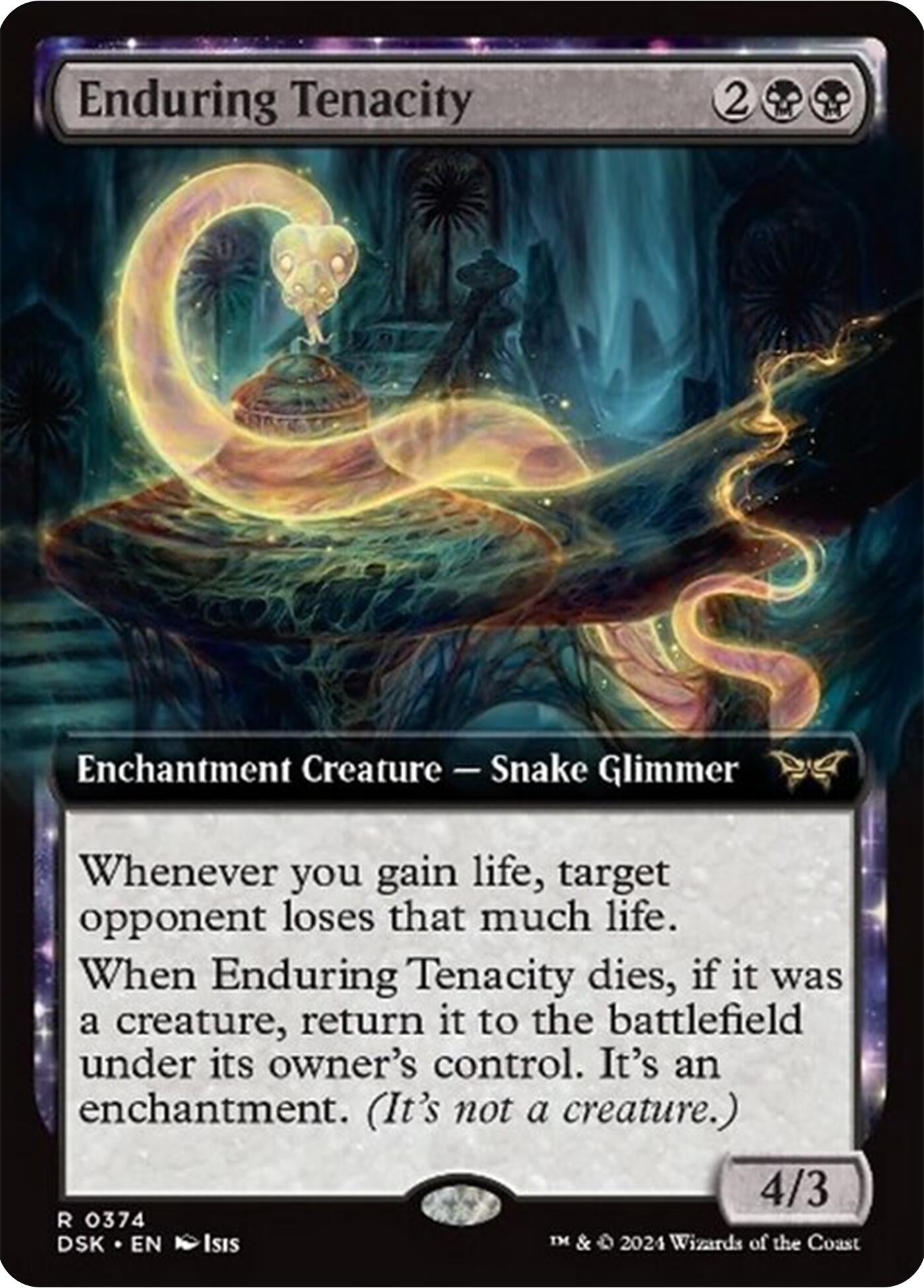 Enduring Tenacity (Extended Art) (374) (DSK)
