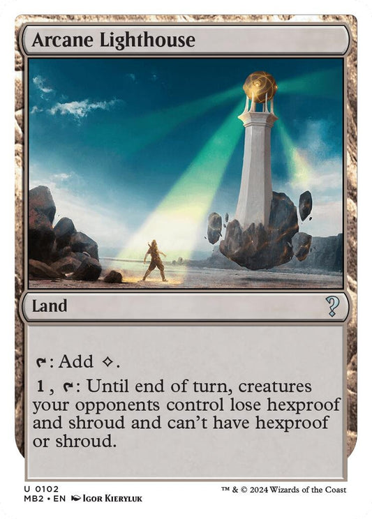 Arcane Lighthouse (White Border) (102) (MB2)