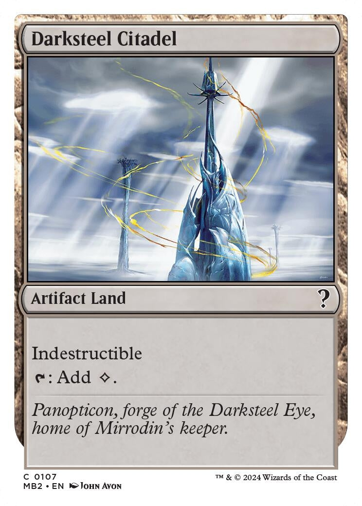 Darksteel Citadel (White Border) (107) (MB2)