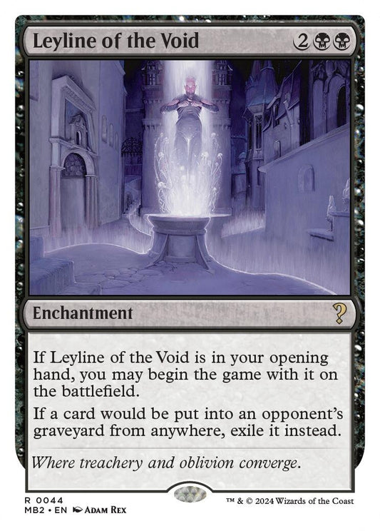 Leyline of the Void (White Border) (44) (MB2)