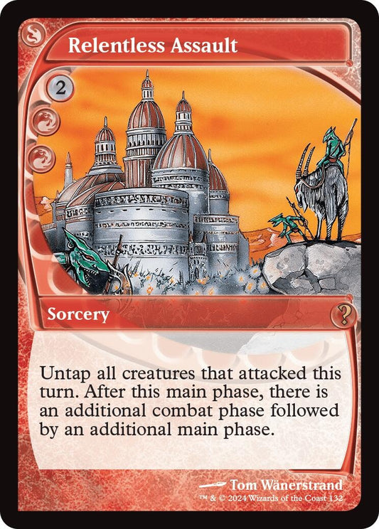 Relentless Assault (Future Sight) (132) (MB2)