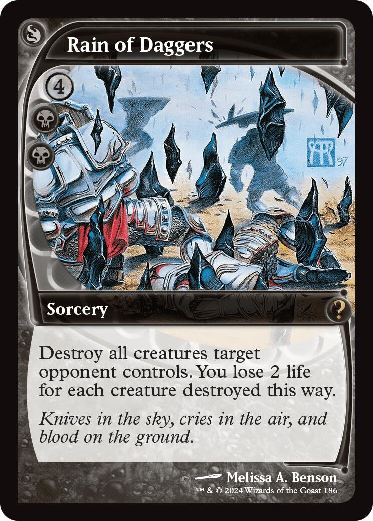 Rain of Daggers (Future Sight) (186) (MB2)