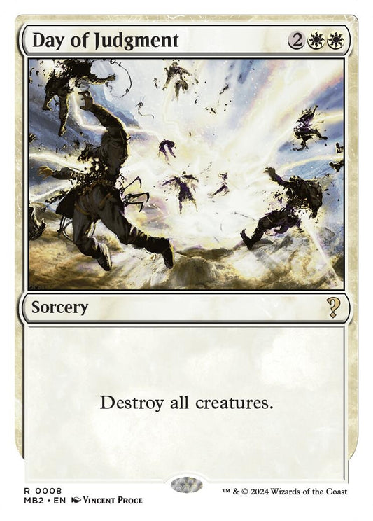 Day of Judgment (White Border) (8) (MB2)