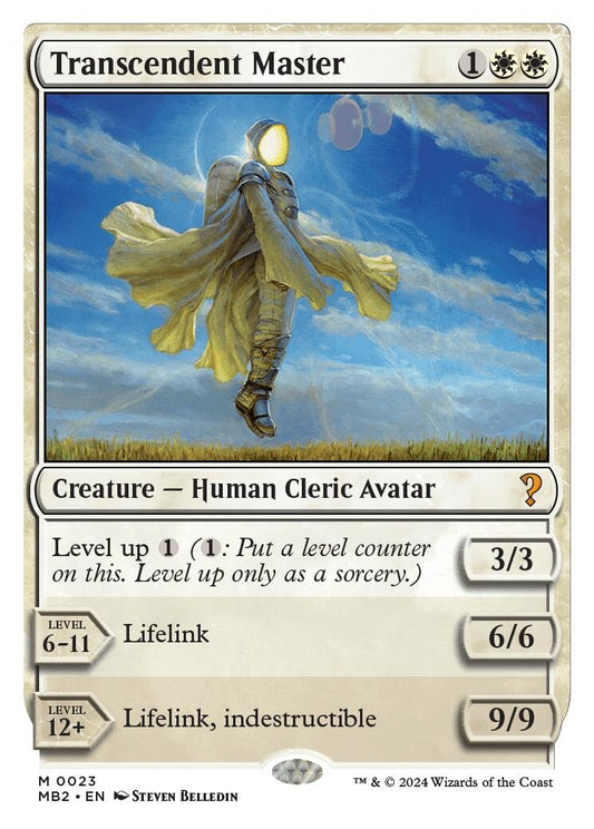 Transcendent Master (White Border) (23) (MB2)