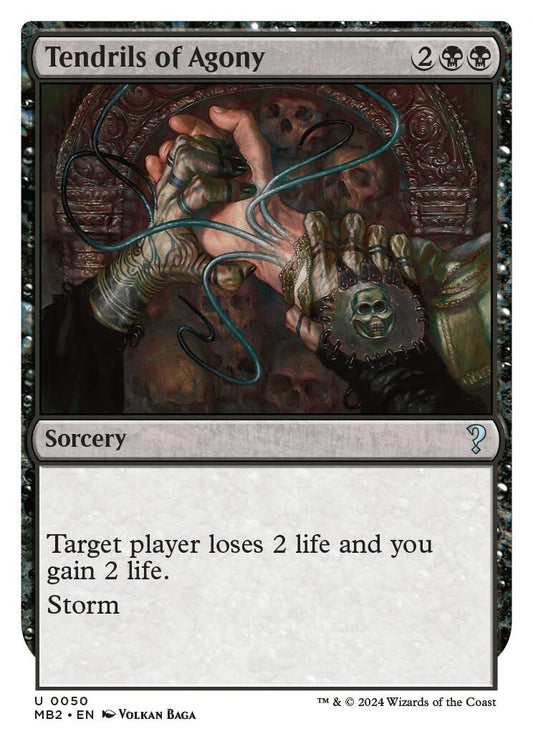 Tendrils of Agony (White Border) (50) (MB2)