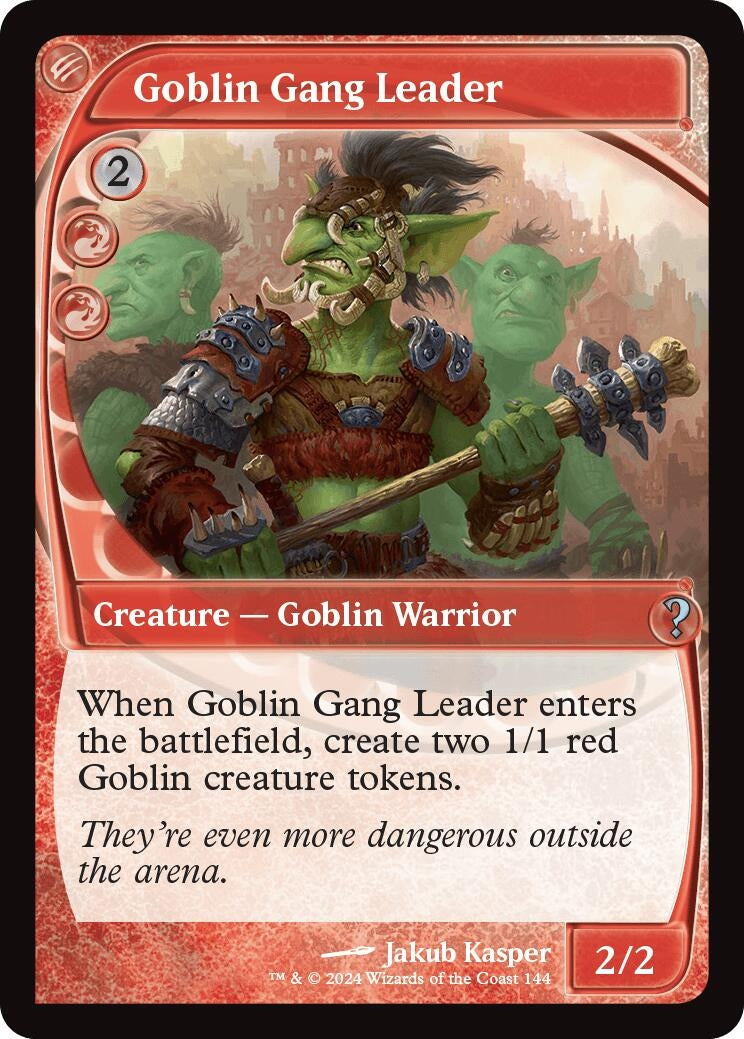 Goblin Gang Leader (Future Sight) (144) (MB2)