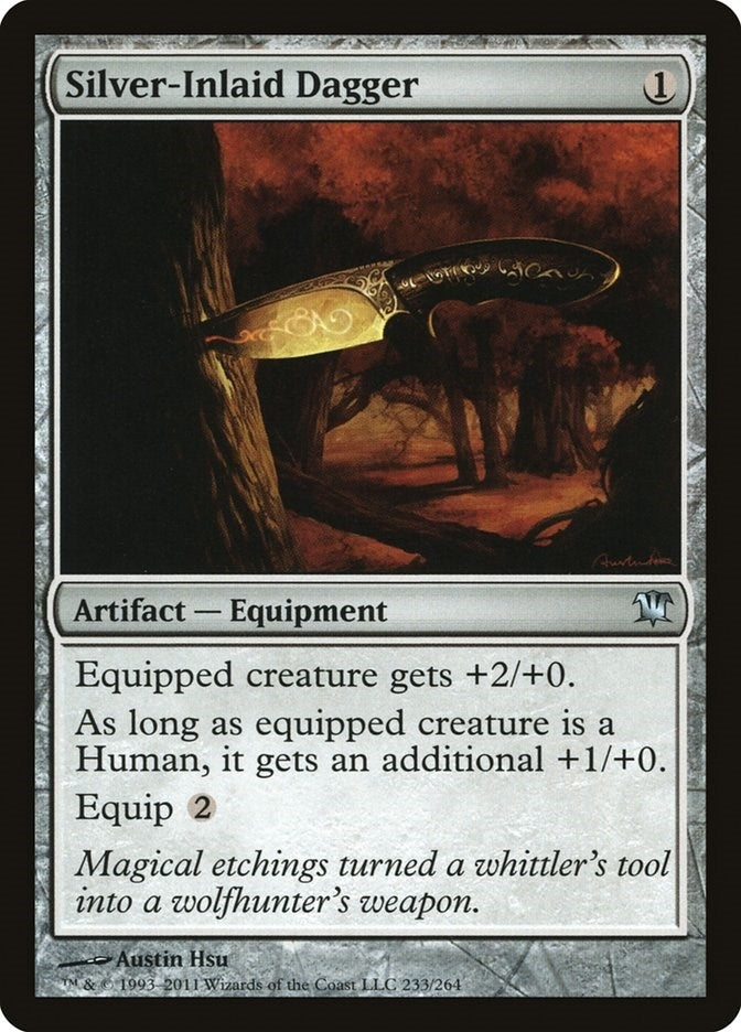Silver-Inlaid Dagger (233) (ISD)