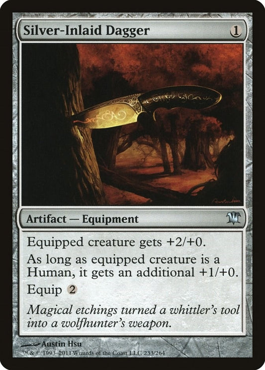 Silver-Inlaid Dagger (233) (ISD)