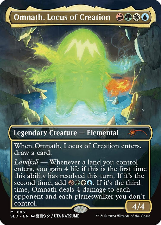 Omnath, Locus of Creation (Rainbow Foil) (1686) (SLD)