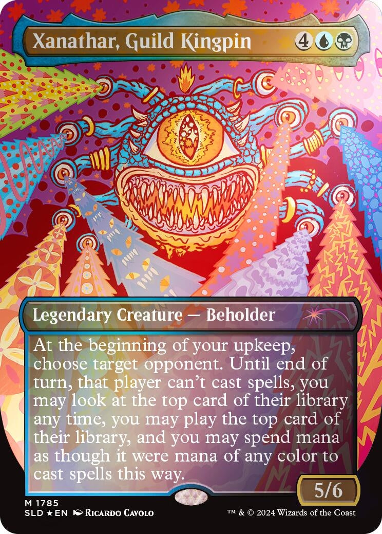 Xanathar, Guild Kingpin (Rainbow Foil) (1785) (SLD)