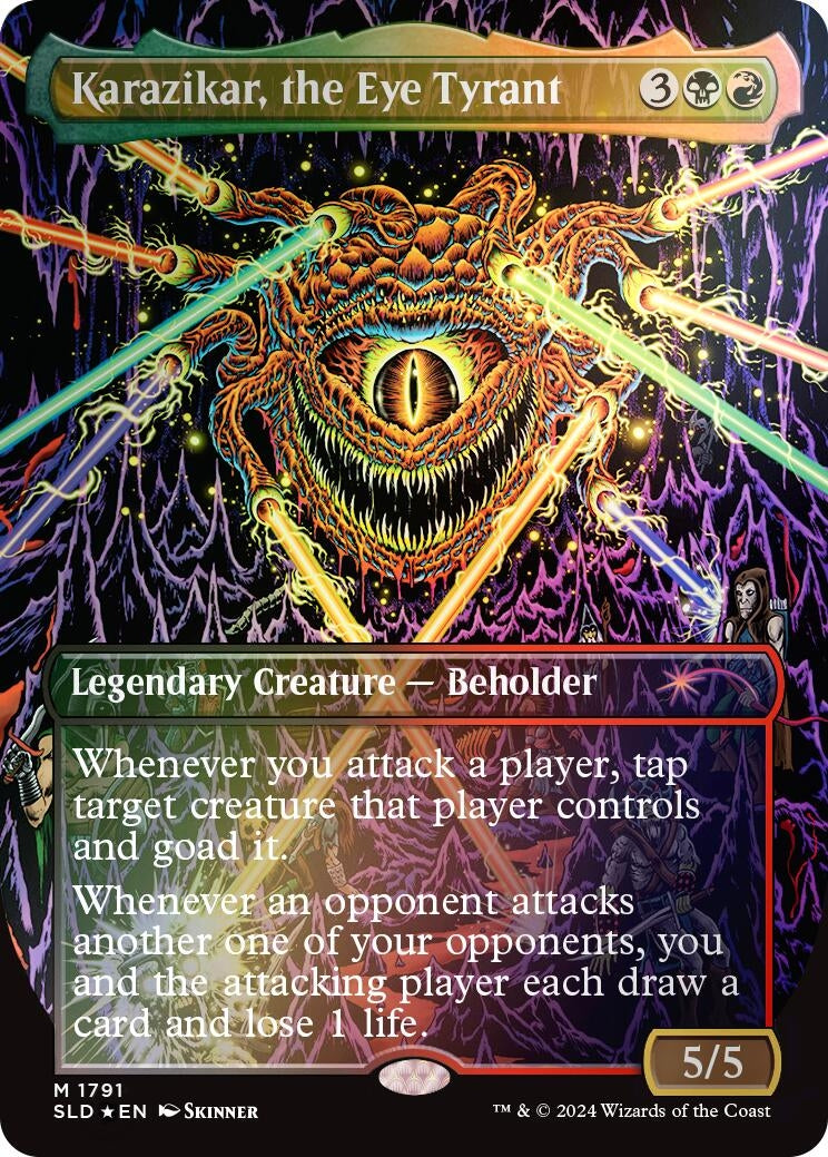 Karazikar, the Eye Tyrant (Rainbow Foil) (1791) (SLD)