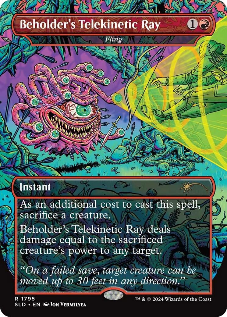 Beholder's Telekinetic Ray - Fling (1795) (SLD)