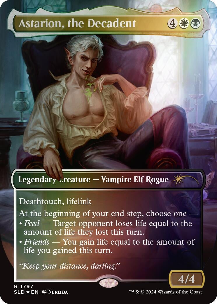 Astarion, the Decadent (Rainbow Foil) (1797) (SLD)