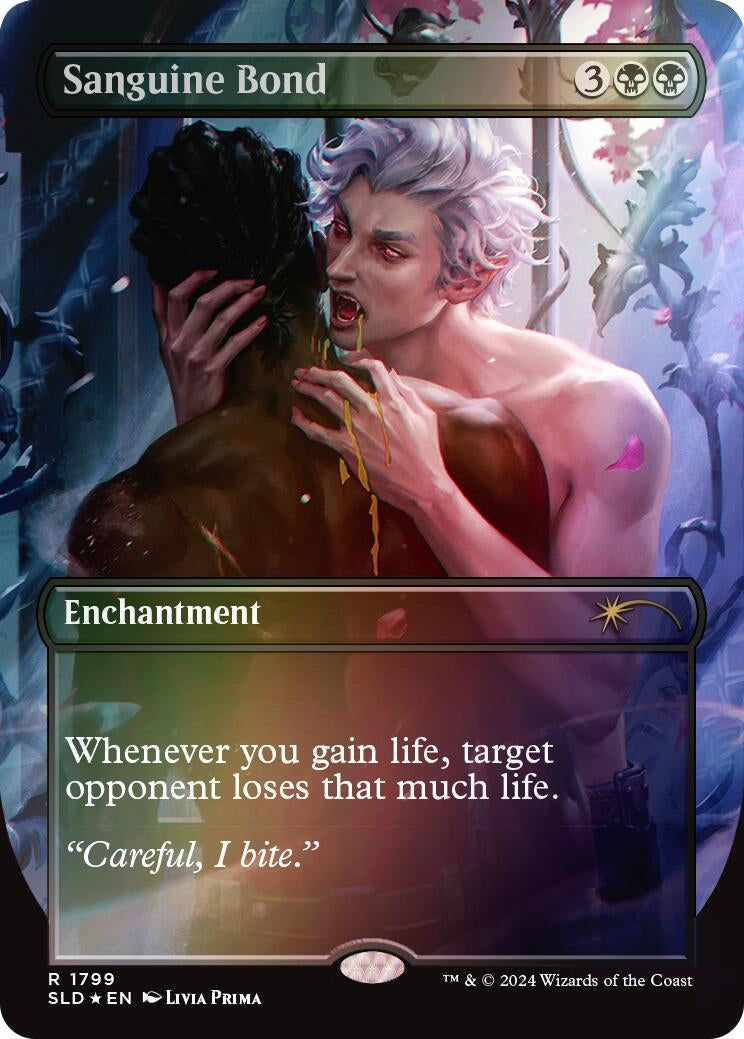 Sanguine Bond (Rainbow Foil) (1799) (SLD)