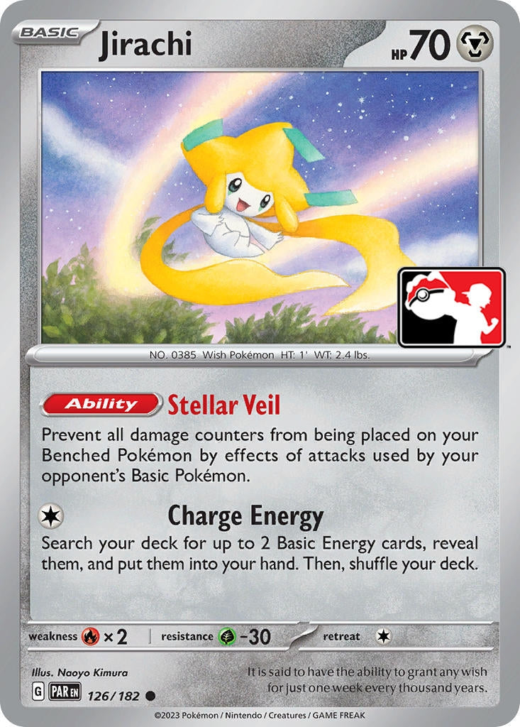 Jirachi (126/182) (Prize Pack Series Cards)