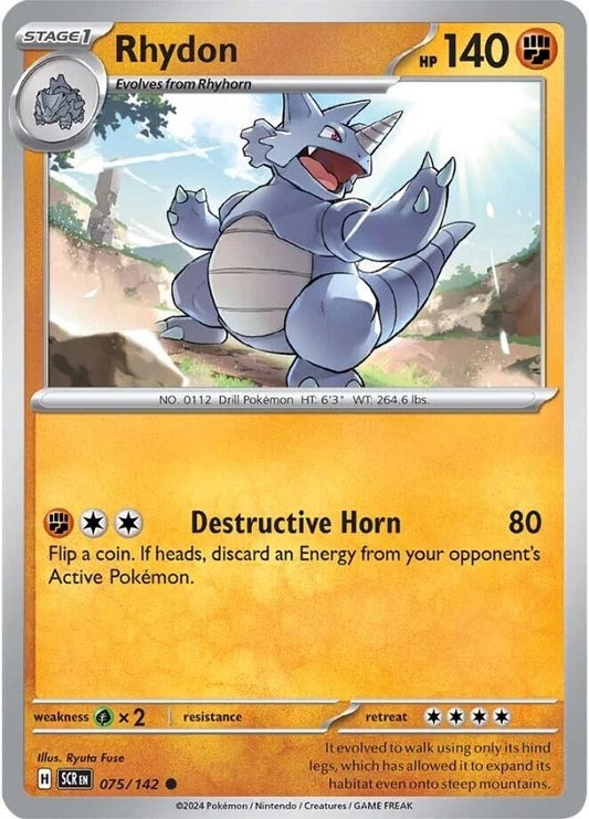 Rhydon (075/142) (SCR)