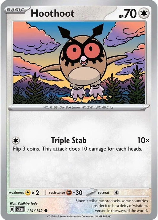 Hoothoot (114/142) (SCR)