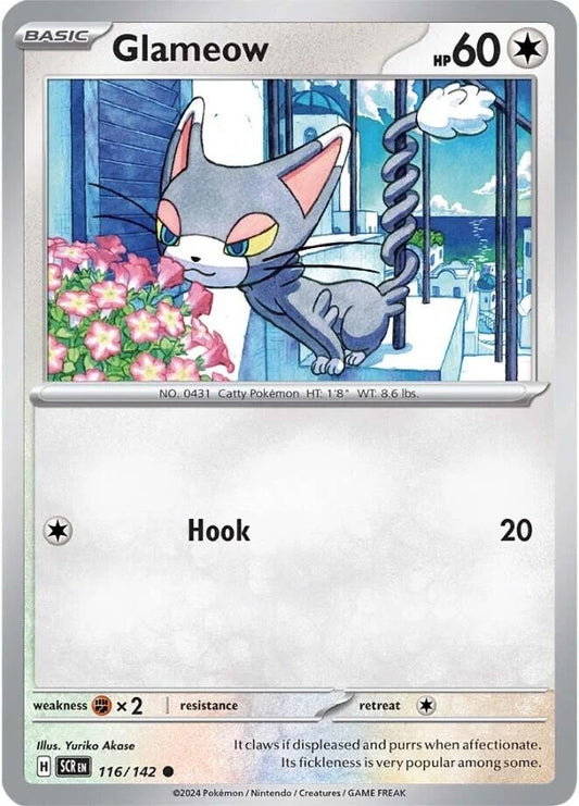 Glameow (116/142) (SCR)