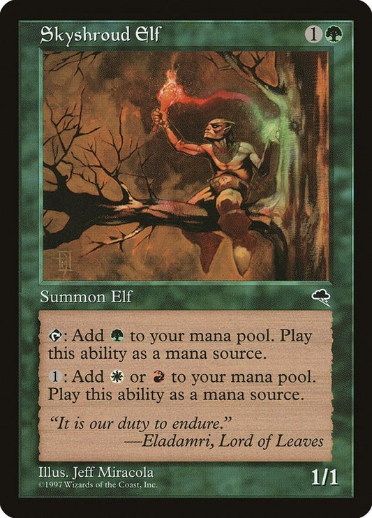 Skyshroud Elf (255) (TMP)