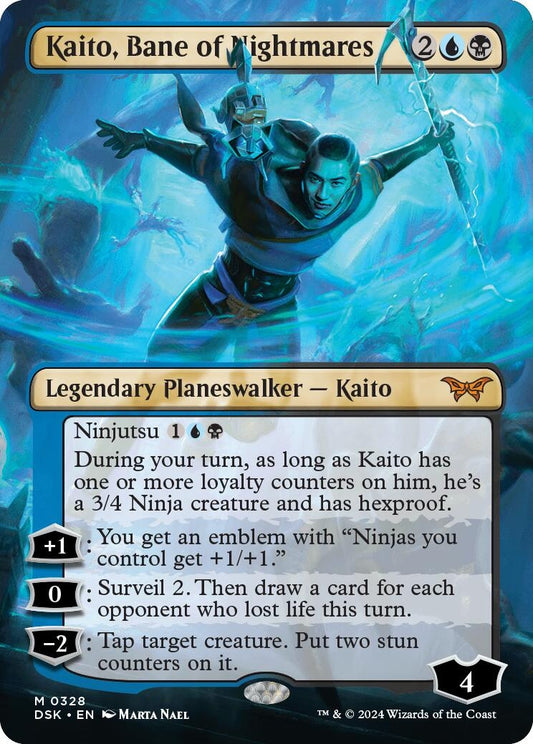 Kaito, Bane of Nightmares (Borderless) (328) (DSK)