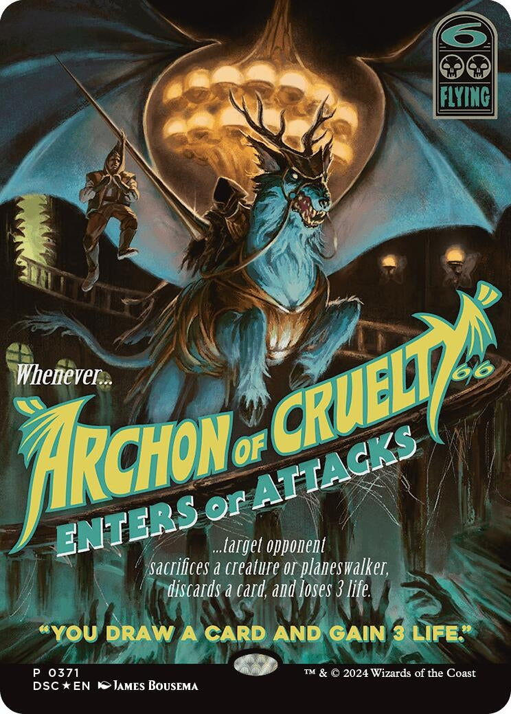 Archon of Cruelty (Showcase) (371) (DSC)