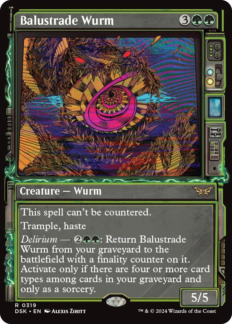 Balustrade Wurm (Showcase) (319) (DSK)