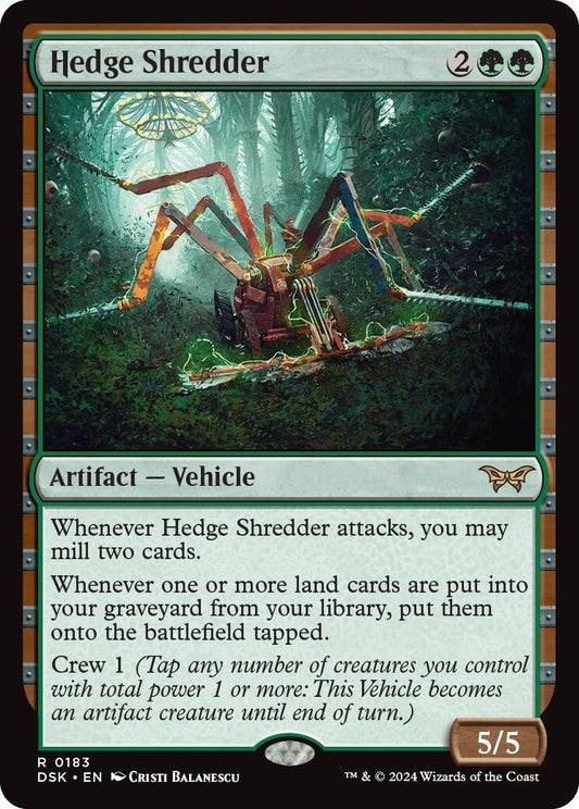 Hedge Shredder (183) (DSK)