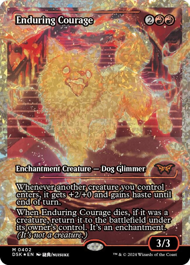 Enduring Courage (Showcase) (Fracture Foil) (402) (DSK)