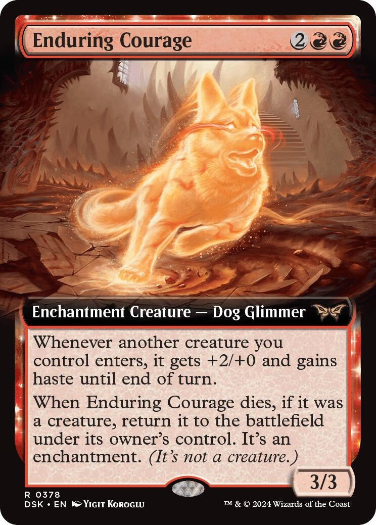 Enduring Courage (Extended Art) (378) (DSK)