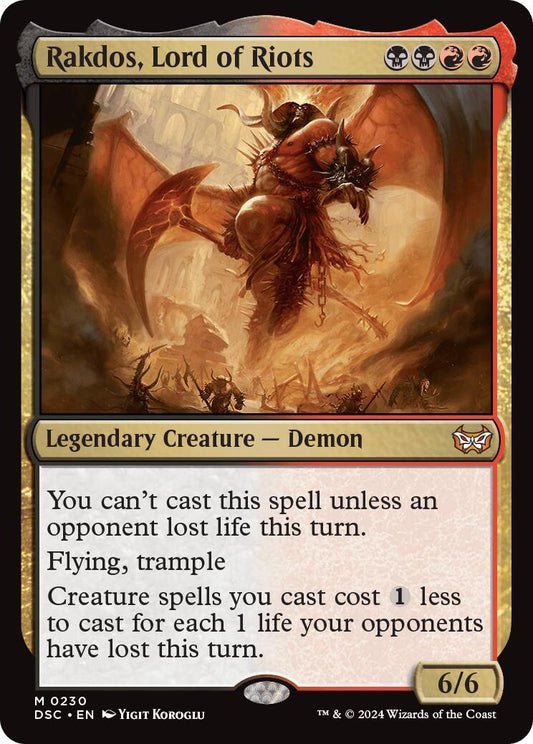 Rakdos, Lord of Riots (230) (DSC)
