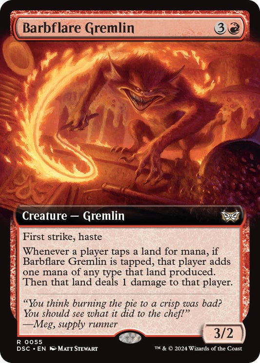 Barbflare Gremlin (Extended Art) (55) (DSC)