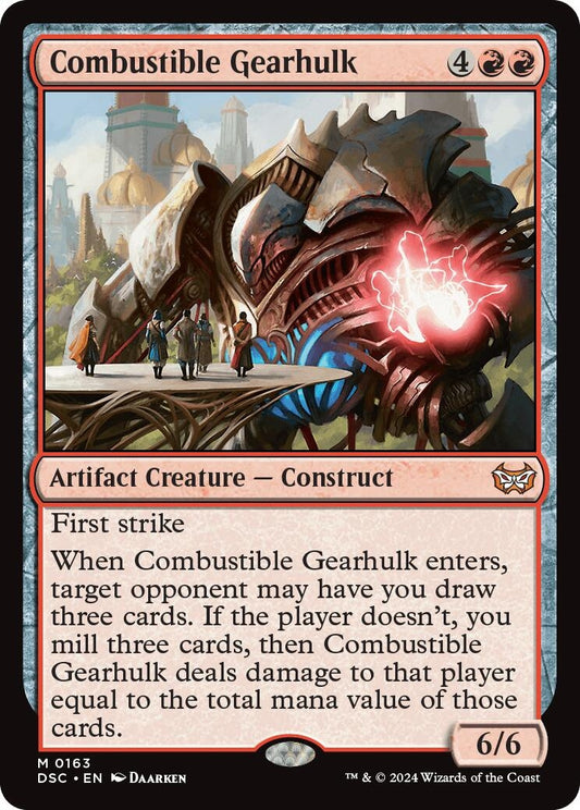 Combustible Gearhulk (163) (DSC)