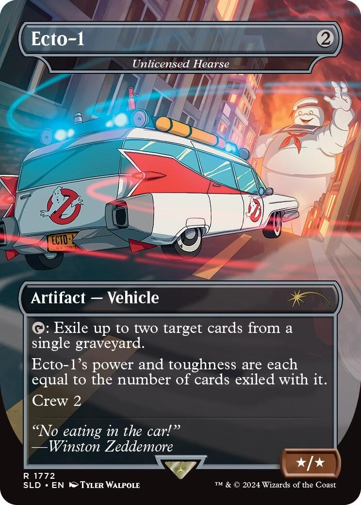 Ecto-1 - Unlicensed Hearse (1772) (SLD)