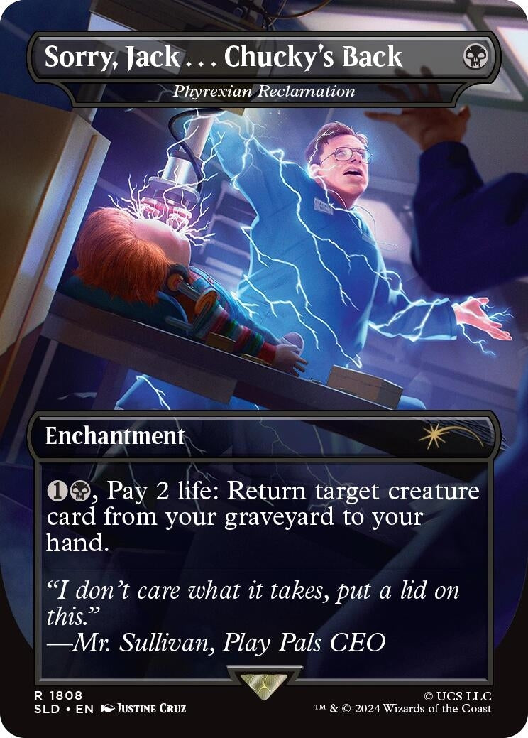 Sorry, Jack . . . Chucky's Back - Phyrexian Reclamation (1808) (SLD)
