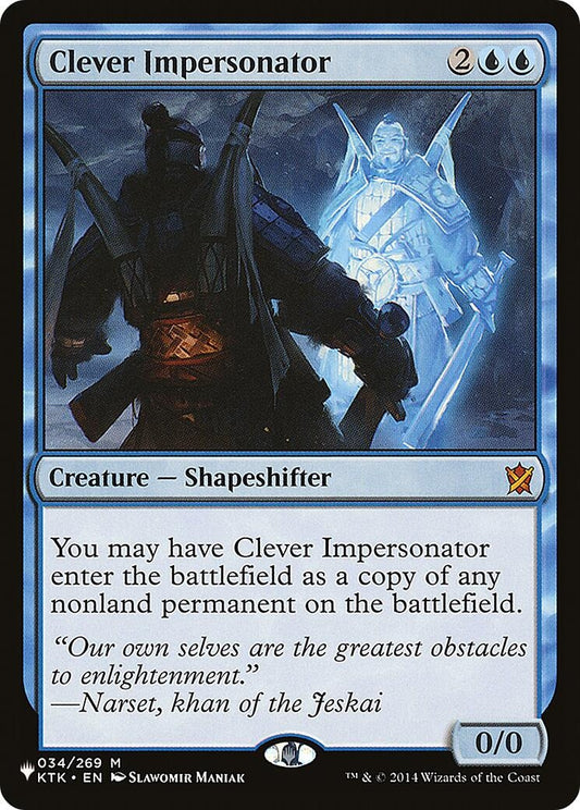 Clever Impersonator (034/269) (LIST)