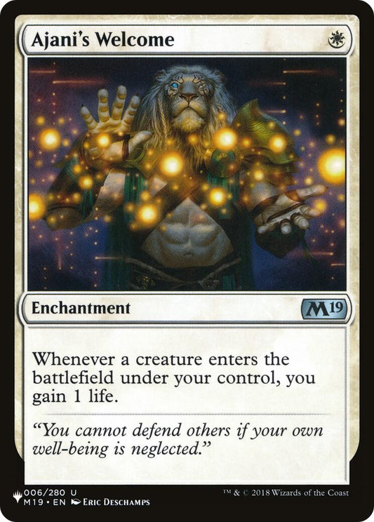 Ajani's Welcome (006/280) (LIST)