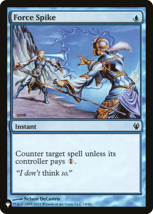 Force Spike (14/90) (LIST)