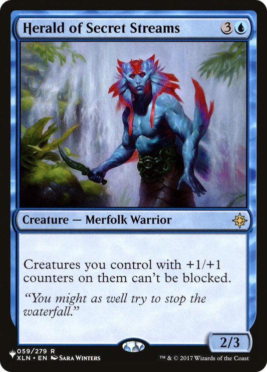 Herald of Secret Streams (059/279) (LIST)